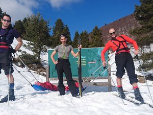 La GTV : Fred, Thomas, Christian, 2 pulkas et 1 cubi