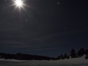 Capcir au clair de lune