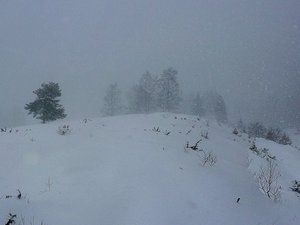 La Mouille-Repenty sous les flocons